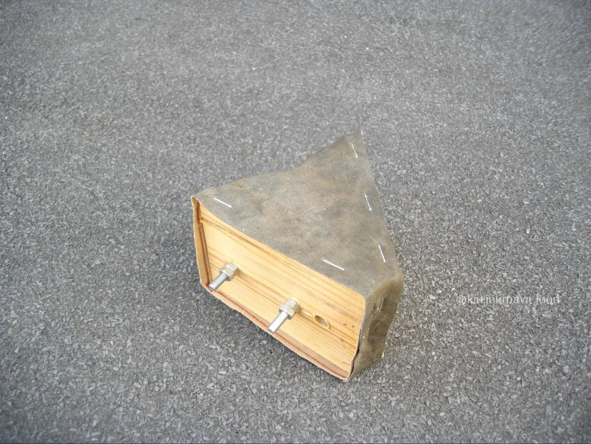 Semi-finished bellows for the smoker